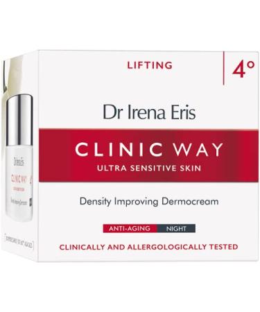 CLINIC WAY 4 Density Improving Dermocream - Anti-Wrinkle Night Cream 50 ml | International Shipping Available - Buy Online on GoSupps.com