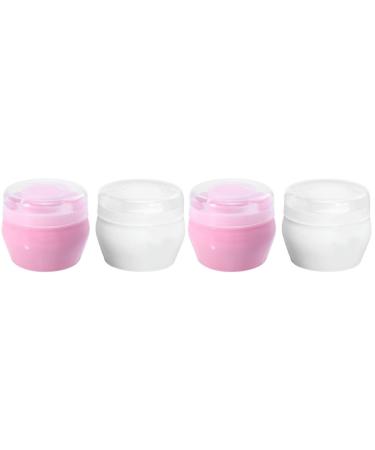 Clear Body Puff 4 Sets with Puff Talcum Puff Box Empty Puff Case Makeup Puff Puffs Clear Wool Puff Baby Wool Puff 1 count (Pack of 1)