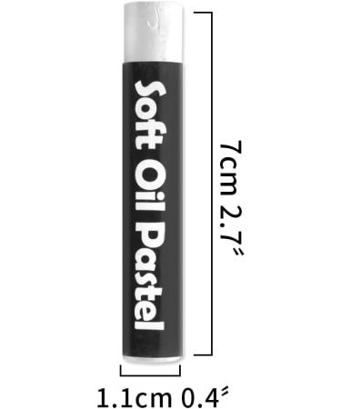 Wanshui 12 Pcs Cream Soft Oil Pastels - Vibrant Artists Grade Colored Chalk Pastels Set - Buy Online on GoSupps.com