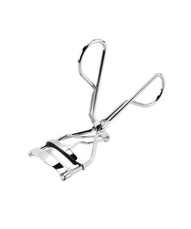 Effortless Lash Curler: Instant Eye-Opening Effect Easy-to-Use Eyelash Curling Tool-Design for Home & Travel(Silver)