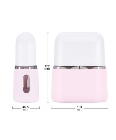 TSA Approved Travel Bottles Set - Refillable Spray and Pump Containers for Toiletries - Portable and Leakproof with Labels - Perfect for Creams, Perfumes, and Shampoos - Pink - Buy Online on GoSupps.com