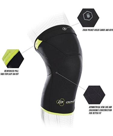DonJoy Performance ANAFORM 2mm Closed Patella Knee Brace Sleeve - Black Medium | International Shipping Available - Buy Online on GoSupps.com