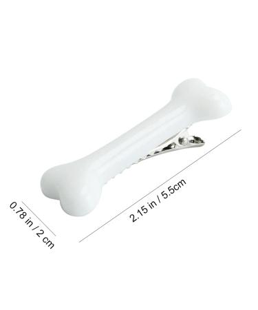 Utavu 10pcs Dog Bone Hair Clips - Spooky Goth Hair Pins for Halloween Cosplay Costume Party - Buy Online on GoSupps.com