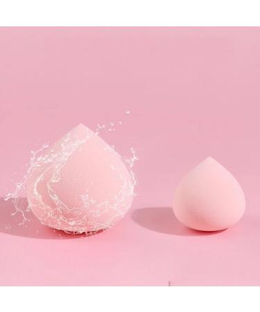 Soft And Elastic Color Cosmetics Egg Vibrant Make Up Sponge Achieve Seamless Makeup Looks Effortlessly(Rose C) - Buy Online on GoSupps.com