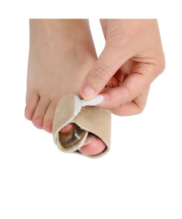 YHM 6 pcs Toe Separators Bunion Corrector with Fabric Sleeve - Size S | Gel Toe Spacer for Overlapping Toes - Buy Online on GoSupps.com