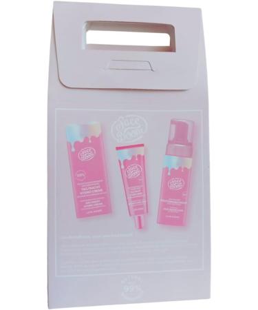 Bielenda BODY BOOM Facial Care Gift Set including 50ml Moisturizing Cream and 150ml Facial Cleansing Foam with a natural vegan formula - Buy Online on GoSupps.com