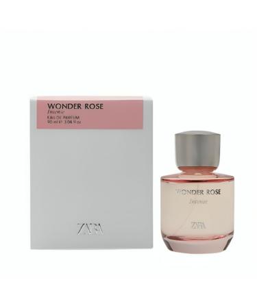 Zara Wonder Rose Intense Women's Perfume Eau de Parfum 90ml (3.04 fl oz) Bold & Feminine Floral Fragrance Long-Lasting Scent