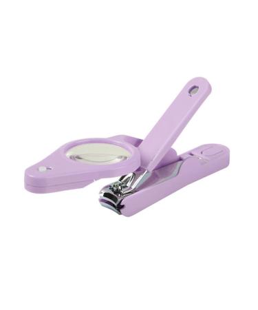 Ipetboom 1pc Nail Clippers Portable Nail Cutters Cat Claw Trimmer Small Dog Nail Puppy Nail Cuticle Clippers Toenails Clippers Toenail Clipper Magnifier Purple Child Led Stainless Steel Purple 15*4.5*1.6cm