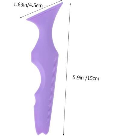 Baluue 6 Pcs Silicone Beauty Ruler Lipstick Makeup Tool Lash Tool Mascara Drawing Eyeliner - Buy Online on GoSupps.com