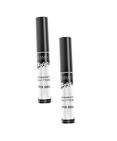 DRESSOOS Eyeshadow Pigments 2pcs Eye Primer Body Gel Glitter Eye Shadow Bling Eyeliner Glue Glitter Backing Glue Adhesive Face