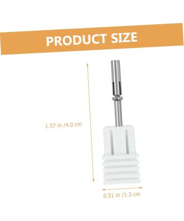 Beaupretty tools nail bit manicure drill bits manicure salon supplies polishing drill bits nail sanding drill bits manicure supplies polishing heads for nail Stainless steel major Bitstock - Buy Online on GoSupps.com