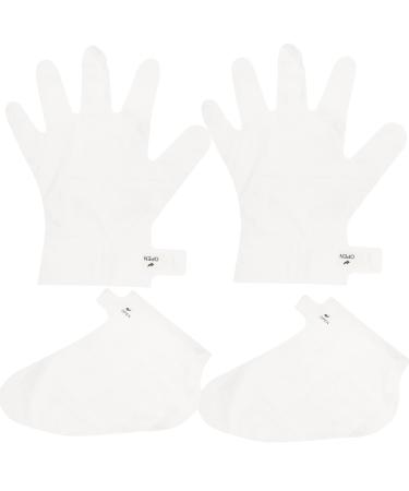 FRCOLOR 2pi ces Lot De Masques Pour Mains Et Exfoliants Et Hydratants Pour Spa Enlever Cuticules Blanchissants