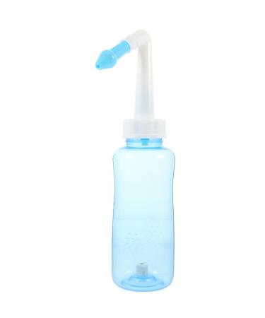 Nasal Wash Bottle 300ml Neti Pot Sinus Rinse Bottle Nose Flush Bottle Squeeze Bottle Nose Washing Bottle Nasal Irrigation Sinus Rinse Bottle Nose Cleaner(Random Color)