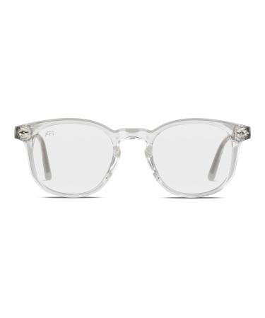 X Frame Therapy Blue Light Glasses Prismalith Men/Women Acetate Screen Glasses Blueblock Blue Light (BlueBlock)