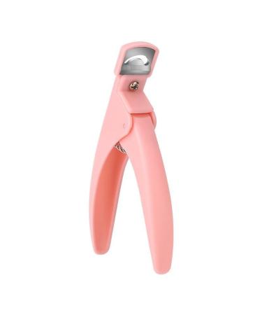 Nail Clipper for Thick Nails Nail Art Clipper Special U-Shape False Nail Tips Edge Cutters Colorful Nail Scissors Trimmer Manicure Tools (Color : Black1)