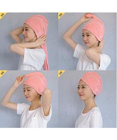 Pack Hair Turban Microfiber Quick Dry - Super Absorbent Magic Hair Dryer Cap | Fast Drying Solution for All Hair Types - Buy Online on GoSupps.com