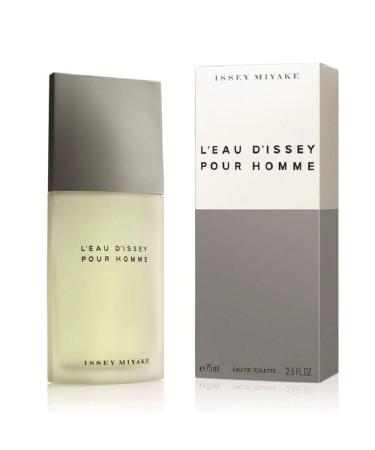 L'eau d'Issey Pour Homme 2.5 Fl Oz Eau de Toilette Spray by Issey Miyake - Men's Fragrance - Buy Online on GoSupps.com