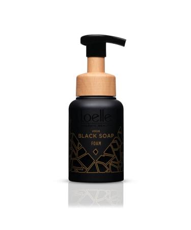 Loelle Loelle - African black foam soap made exclusively from natural and unprocessed materials - Organic Fixed soap - Ideal for body face and hair - Bash wax Made In Ghana 250ml