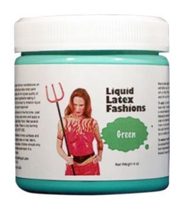 Green 8 Oz - Liquid Latex Body Paint  Ammonia Free No Odor  Easy On and Off  Cosplay Makeup  Creates Professional Monster  Zombie Arts - Buy Online on GoSupps.com