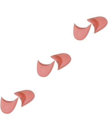 FOMIYES 3 Pairs Foot Separating Socks & Silicone Toe Caps - Protective Forefoot Cushion Inserts for Comfort & Care - Buy Online on GoSupps.com