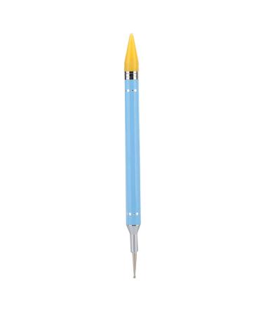 Double-Ended Pointing Drawing Pencil - Sweetness Color Nail Wax-Stone Tool for Easy Nail Art - Blue Marble Manicure Tool - Buy Online on GoSupps.com