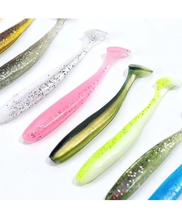 Njord Kalastus Zander Rubber Bait Set | Selectable Sizes 7.5cm 10cm 12cm | Catchy Colors Shad Rubber Fish | 10-Piece Pikeperch Set - Buy Online on GoSupps.com