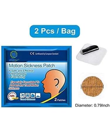 KONGDY 20 Motion Sickness Patches + Anti-Nausea Bands for Cruise | Seasick Relief Patch | 72 Hours Efficiency - Buy Online on GoSupps.com