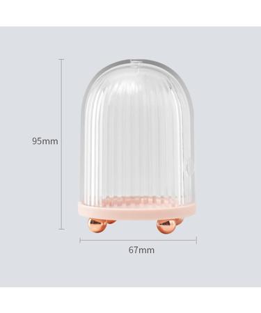 1pc Beauty Egg Storage Box Powder Puff Box Travel Breathable Pctg Pink - Buy Online on GoSupps.com