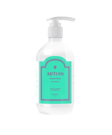 ARTOIS Body Wash Hypoallergenic pH Balanced Perfumed Body Wash for All Skin Types 16.9 Fl.oz. (Muguet Berga)