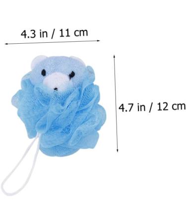 Beavorty 3pcs Cartoon Bath Mesh Sponge for Kids | Fun Shower Scrubber Balls - Perfect for Children s Bath Time - Buy Online on GoSupps.com