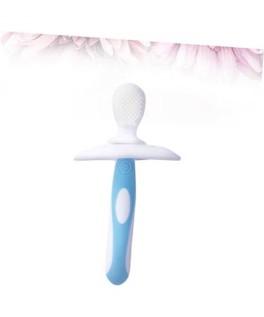 Buy Gatuida Silicone Baby Training Toothbrush | Soft Bristles for Milk Teeth | Children's Blue Toothbrush | 1 Pack - Buy Online on GoSupps.com