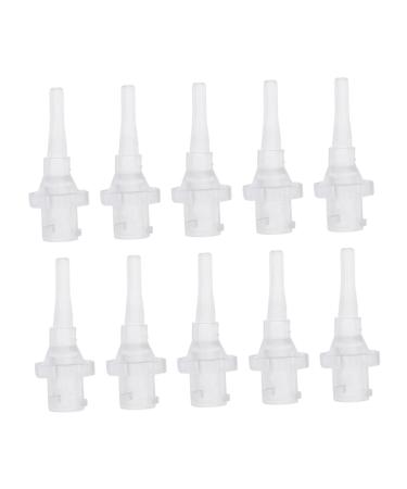 HOLIDYOYO 10Pcs Disposable Ear Cleaning Tips Bottle Ear Washer Nozzles for Ear Wax Removal Sturdy Material Easy to Use Compatible with Ear Cleaning Kits