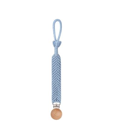 GLASSNOBLE Crochet Clip Chain - BPA Free Cotton Rope Pacifier Holder & Baby Teething Toy for International Shipping - Buy Online on GoSupps.com