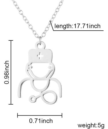 Gift for Nurses & Doctors: Stethoscope Necklaces - Perfect Medical School Graduation & Appreciation Gifts - Buy Online on GoSupps.com