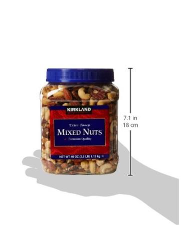 Signature Kirkland Fancy Mixed Nuts 40oz - Premium Quality Assorted Nuts - Buy Online on GoSupps.com