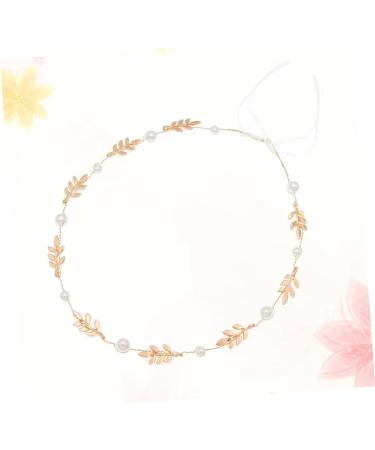 minkissy Hair Bands for Women's Hair Wedding Headband Ladies Headbands Bride Headpieces for Wedding Headwear for Women Bride Headband Gold Tiara Gold Hair Ties Bridesmaid Crystal Pearl - Buy Online on GoSupps.com