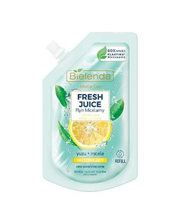 Bielenda Micellar Micellar with bioactive citrus water contains refreshing yuzu juice and cleansing micelles 45 ml