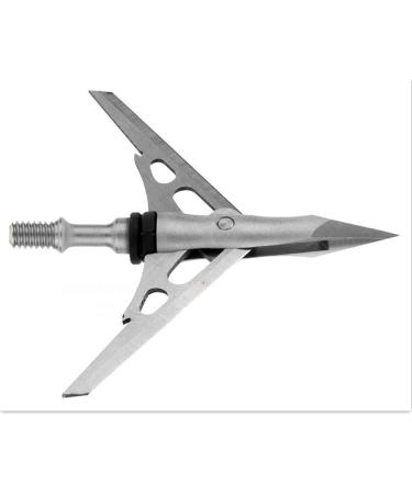 Fay Outdoor Sport 100 Grain Hunting Broadheads - 12 PK - Mechanical for Compound, Recurve Bow, Arrows, Crossbow Bolts - Buy Online on GoSupps.com