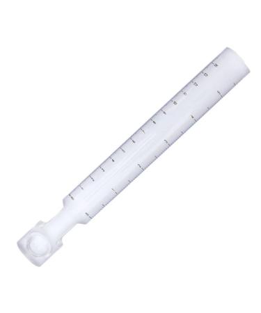 AJOIDR Portable 10x Magnifying Bar Magnifier Ruler Fitting for Reading Small Prints & Document Quality Acrylic Material Made
