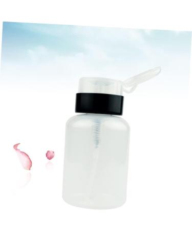 Healvian 210ml Sealable Pump Bottle Dispenser Squeezable Travel Pump for Nail Polish Remover Made of Plastic and Lockable for Makeup Removal - Buy Online on GoSupps.com