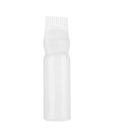 Root Comb Applicator Bottle Hair Dye Applicator Brush Portable Hair Oil Applicator Bottle Squeeze Bottle Applicator Brush For Hair Dye Home Salon White
