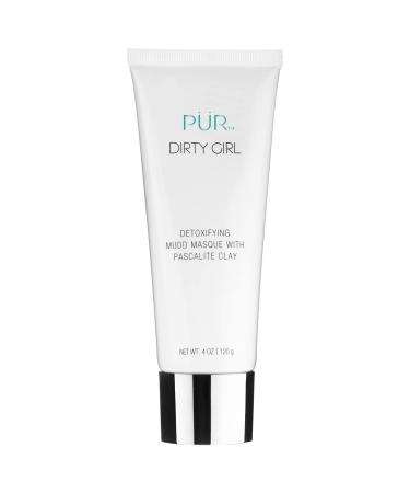 P R MINERALS Dirty Girl Detoxifying Mudd Masque with Pascalite Clay  Exfoliates Skin  Improves Skin Texture  Cruelty  Paraben & Gluten Free