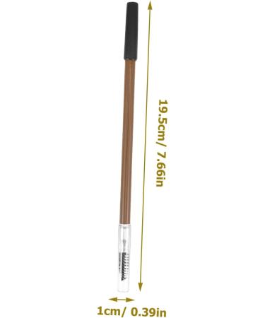 Healeved 5pcs Pencil Brow Pen Wood Brow Pencil Women Makeup Brow Pencil Eye Brow Pencil Wooden 1 count (Pack of 1) Coffeex5pcs - Buy Online on GoSupps.com