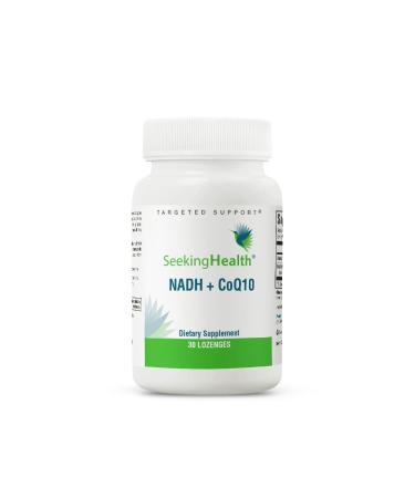 Seeking Health NADH + CoQ10 - Supplement Supports Memory & Healthy Aging - Nutritional Supplement Formula with Niacin - 30 Lozenges