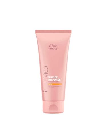 Wella Professionals Invigo Blonde Recha. Cond. Warm Blonde 200ml - Buy Online on GoSupps.com