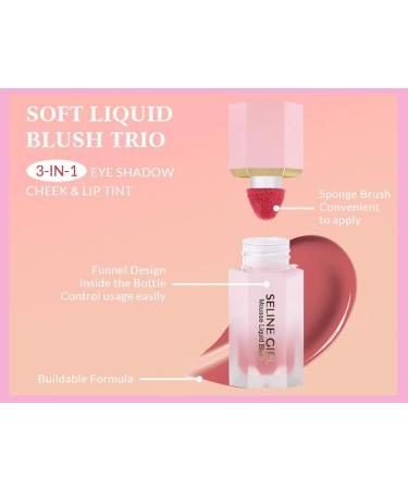 Liquid Face Blush Smooth Long-lasting and Smudge-proof Blush No Blush Natural Looking. (4) - Buy Online on GoSupps.com