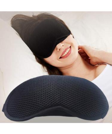 Sleep Eye Mask for Man or Women for Travel Rest Length Adjustable Sleeping Aid Blindfold Bandage Eyepatch Gift