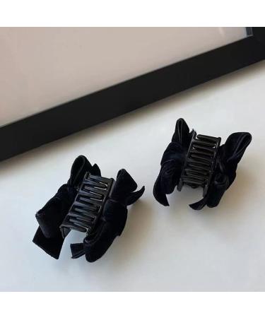Nonslip Bow Hair Claw Clips - Women's Hair Styling Clamp for Thick Thin Hair - Teen Girls Accessories - Buy Online on GoSupps.com