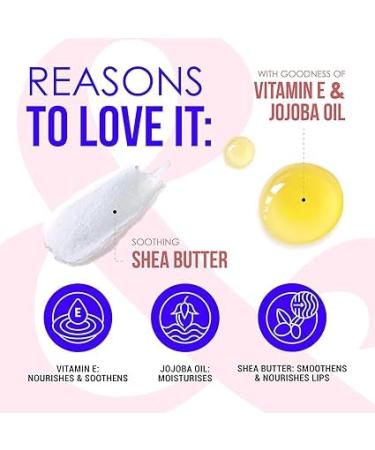 Hydrating Tinted Lip Balm - Light Red 3g Jojoba Oil Shea Butter & Vitamin E | Moisturizing Lip Care - Buy Online - Buy Online on GoSupps.com
