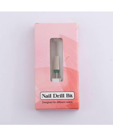 BNG 5 in 1 Carbide Nail Drill Bit - Coarse Silver | Fast Acrylic & Hard Gel Removal | Professional Electric Nail Drill Tungsten Steel Bits | 3/32 Manicure Pedicure Tool - Buy Online on GoSupps.com